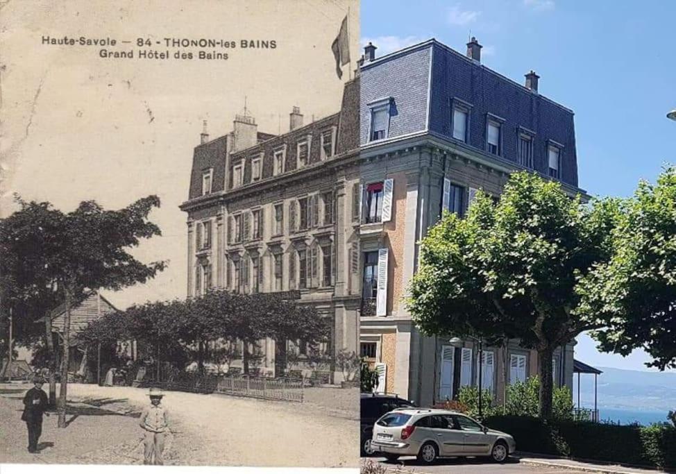 Appartement Avec Vue 180 Sur Le Lac Leman Thonon-les-Bains Kültér fotó